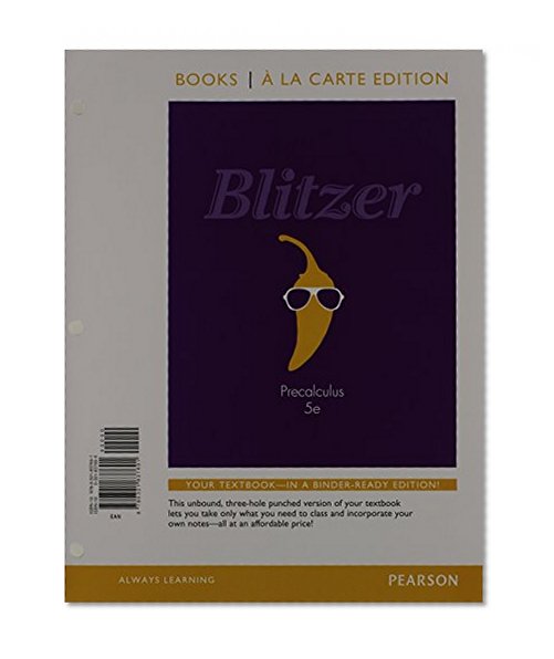 Precalculus, Books a la Carte Edition Plus NEW MyMathLab with Pearson eText -- Access Card Package (5th Edition)
