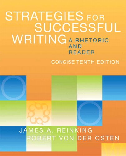 Strategies for Successful Writing, Concise Edition: A Rhetoric and Reader with NEW MyCompLab with eText -- Access Card Package (10th Edition)