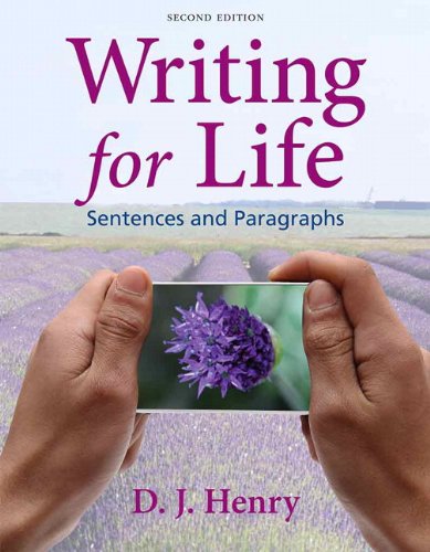 Writing for Life: Sentences and Paragraphs with MyWritingLab with eText -- Access Card Package (2nd Edition)