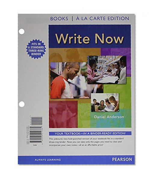 Write Now, Books a la Carte Plus NEW MyCompLab -- Access Card Package