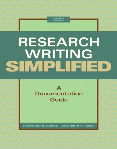 Research Writing Simplified: A Documentation Guide Plus NEW MyCompLab -- Access Card Package (7th Edition)