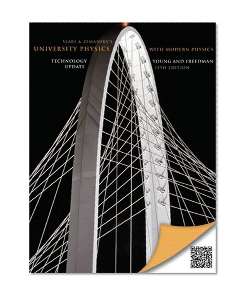 Book Cover University Physics with Modern Physics Technology Update (13th Edition)