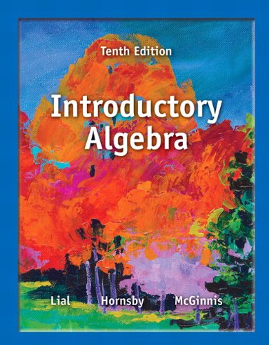 Introductory Algebra Plus NEW MyMathLab with Pearson eText -- Access Card Package (10th Edition) (Lial Developmental Math Series)