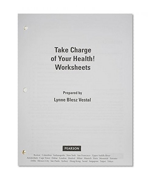 Take Charge of Your Health Worksheets (11th Edition)