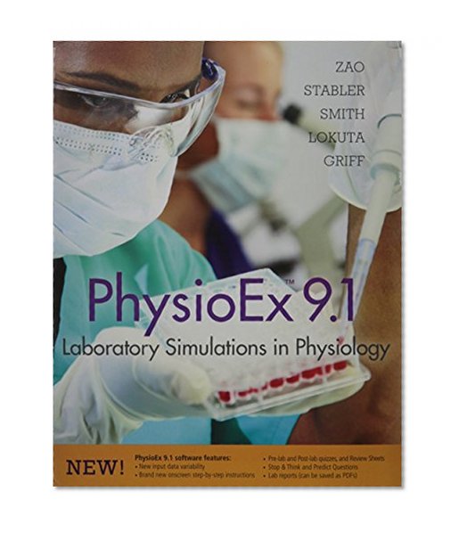 Book Cover PhysioEx 9.0: Laboratory Simulations in Physiology with 9.1 Update