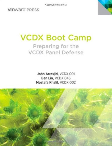 VCDX Boot Camp: Preparing for the VCDX Panel Defense (VMware Press Technology)