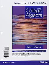 College Algebra, Books a la Carte Edition (3rd Edition)