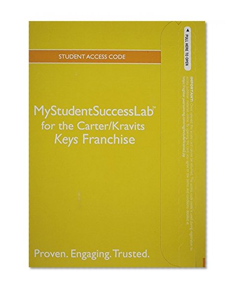 NEW MyStudentSuccessLab with Pearson eText -- Standalone Access Card -- for the Keys to Success Franchise