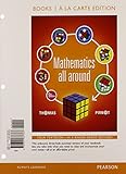 Mathematics All Around, Books a la Carte Edition Plus NEW MyMathLab with Pearson eText -- Access Card Package (5th Edition)