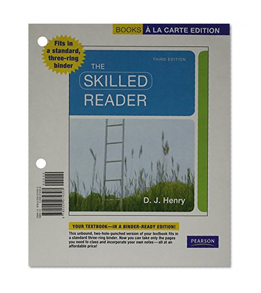 The Skilled Reader, Books a la Carte Plus NEW MyReadingLab with eText -- Access Card PAckage (3rd Edition)
