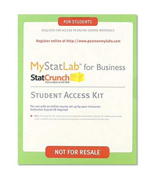 Statistics for Business and Economics, Student Value Edition plus MyStatLab with Pearson eText -- Access Card Package (8th Edition)