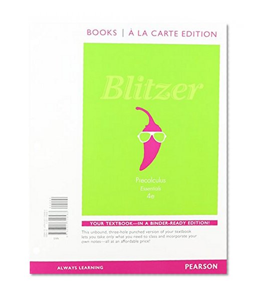 Precalculus Essentials, Books a la Carte Edition plus MyMathLab with Pearson eText -- Access Card Package (4th Edition)