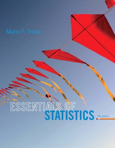 Book Cover Essentials of Statistics (5th Edition)