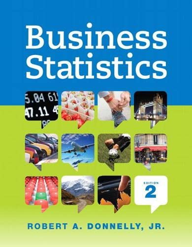 Book Cover Business Statistics (Mystatlab)