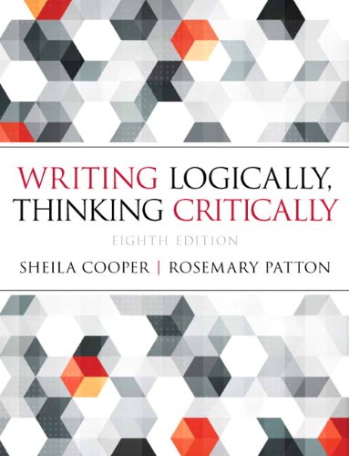 Writing Logically Thinking Critically