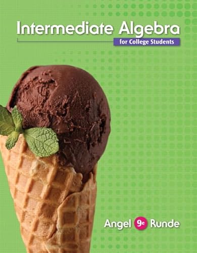 Intermediate Algebra for College Students Plus NEW MyMathLab with Pearson eText -- Access Card Package (9th Edition)