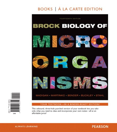 Brock Biology of Microorganisms, Books a la Carte Edition (14th Edition)