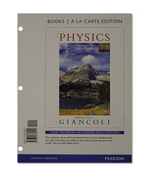 Physics: Principles with Applications, Books a la Carte Plus MasteringPhysics with eText -- Access Card Package (7th Edition)