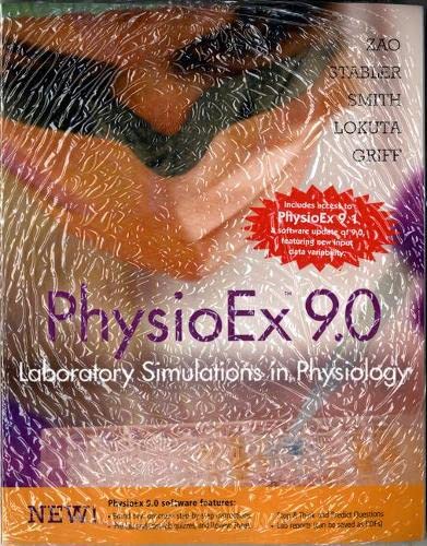 Book Cover PhysioEx 9.1: Laboratory Simulations in Physiology with 9.1 Update
