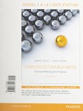Statistics for Business: Decision Making and Analysis, Student Value Edition Plus NEW MyStatLab with Pearson eText -- Access Card Package (2nd Edition)