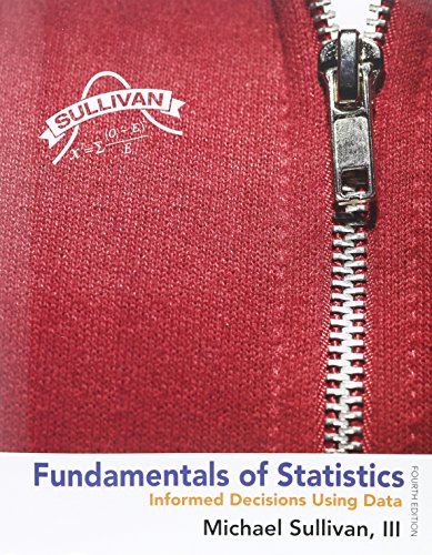 Fundamentals of Statistics and MathXL Valuepack Access Card (6-months) (4th Edition)