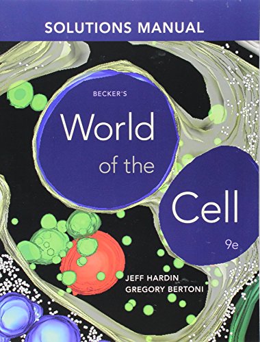 Book Cover Student's Solutions Manual for Becker's World of the Cell