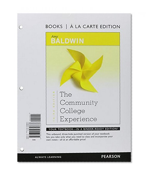 Community College Experience, The, Student Value Edition (3rd Edition)