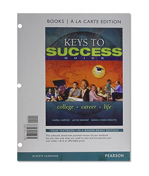 Keys to Success Quick, Books a la Carte Edition Plus NEW MyStudentSuccessLab 2012 Update -- Access Card Package