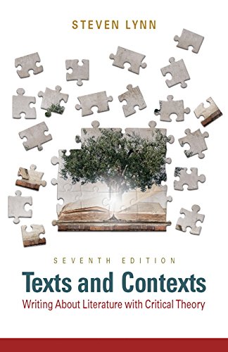 Book Cover Texts and Contexts: Writing About Literature with Critical Theory (7th Edition)