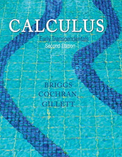 Book Cover Calculus: Early Transcendentals (2nd Edition)