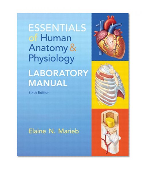 Book Cover Essentials of Human Anatomy & Physiology Laboratory Manual (6th Edition)