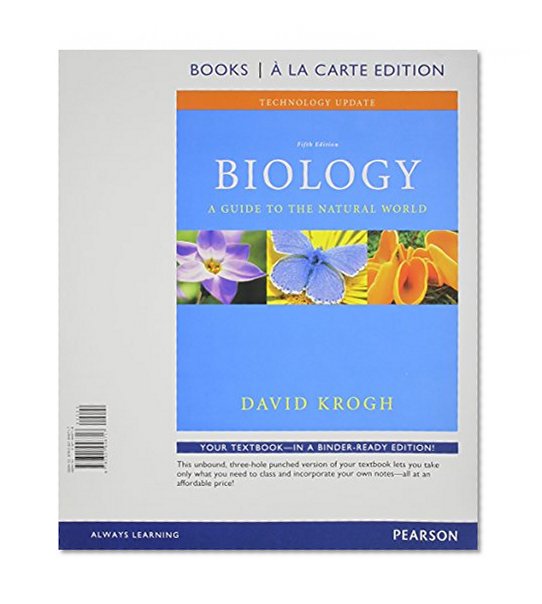 Biology: A Guide to the Natural World Technology Update, Books a la Carte Edition (5th Edition)
