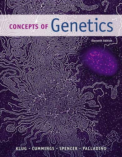 Book Cover Concepts of Genetics (11th Edition)