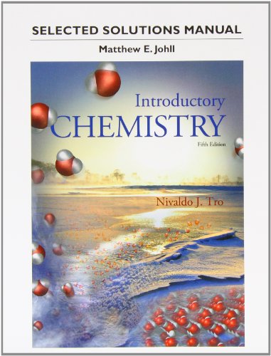 Book Cover Student's Selected Solutions Manual for Introductory Chemistry