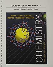 Book Cover Laboratory Experiments for Chemistry: The Central Science (13th Edition)