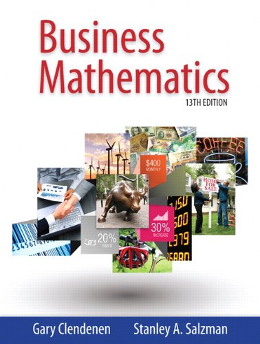 Book Cover Business Mathematics