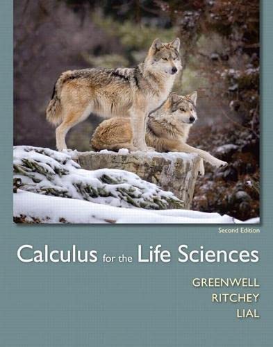 Book Cover Calculus for the Life Sciences