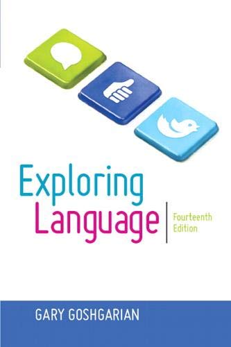 Book Cover Exploring Language