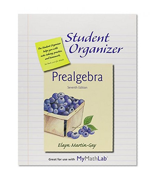 Student Organizer for Prealgebra