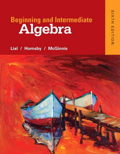 Book Cover Beginning and Intermediate Algebra