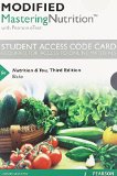 Modified MasteringNutrition with MyDietAnalysis with Pearson eText -- Standalone Access Card -- for Nutrition & You (3rd Edition)