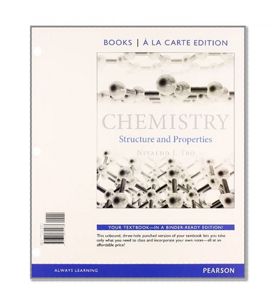 Book Cover Chemistry: Structures and Properties, Books a la Carte Plus MasteringChemistry with eText -- Access Card Package