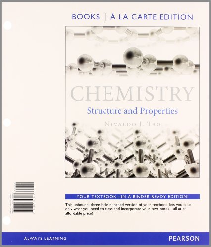Chemistry: Structures and Properties, Books a la Carte Plus Mastering Chemistry with eText -- Access Card Package
