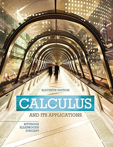 Calculus and Its Applications (11th Edition)
