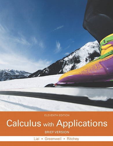 Book Cover Calculus with Applications, Brief Version (11th Edition)