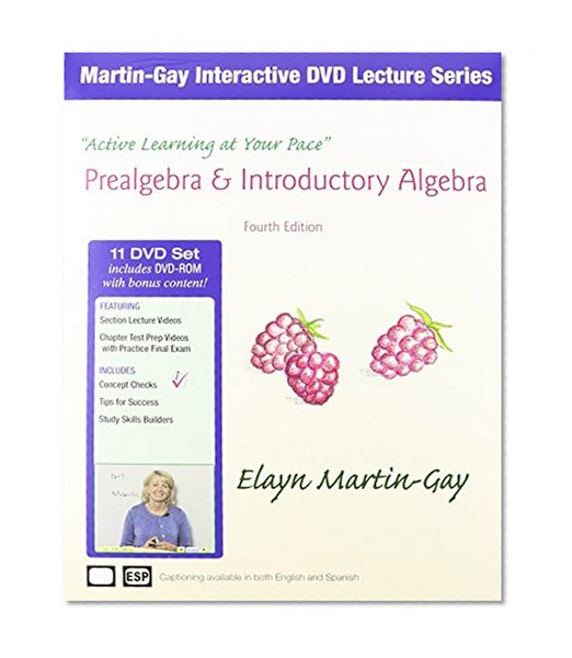 Interactive DVD Lecture Series for Prealgebra & Introductory Algebra (Martin-Gay Interactive DVD Lecture)
