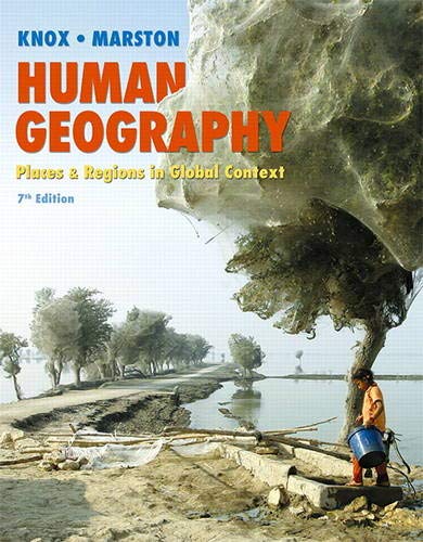Book Cover Human Geography: Places and Regions in Global Context (Masteringgeography)