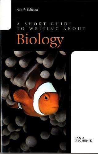 Book Cover Short Guide to Writing about Biology, A