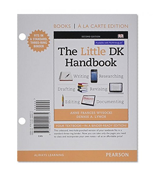 The Little DK Handbook, Books A La Carte Edition (2nd Edition)