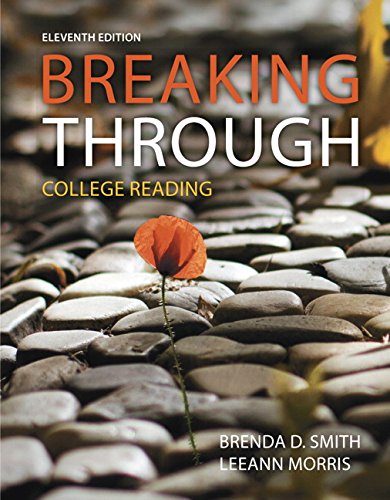 Book Cover Breaking Through: College Reading (11th Edition)